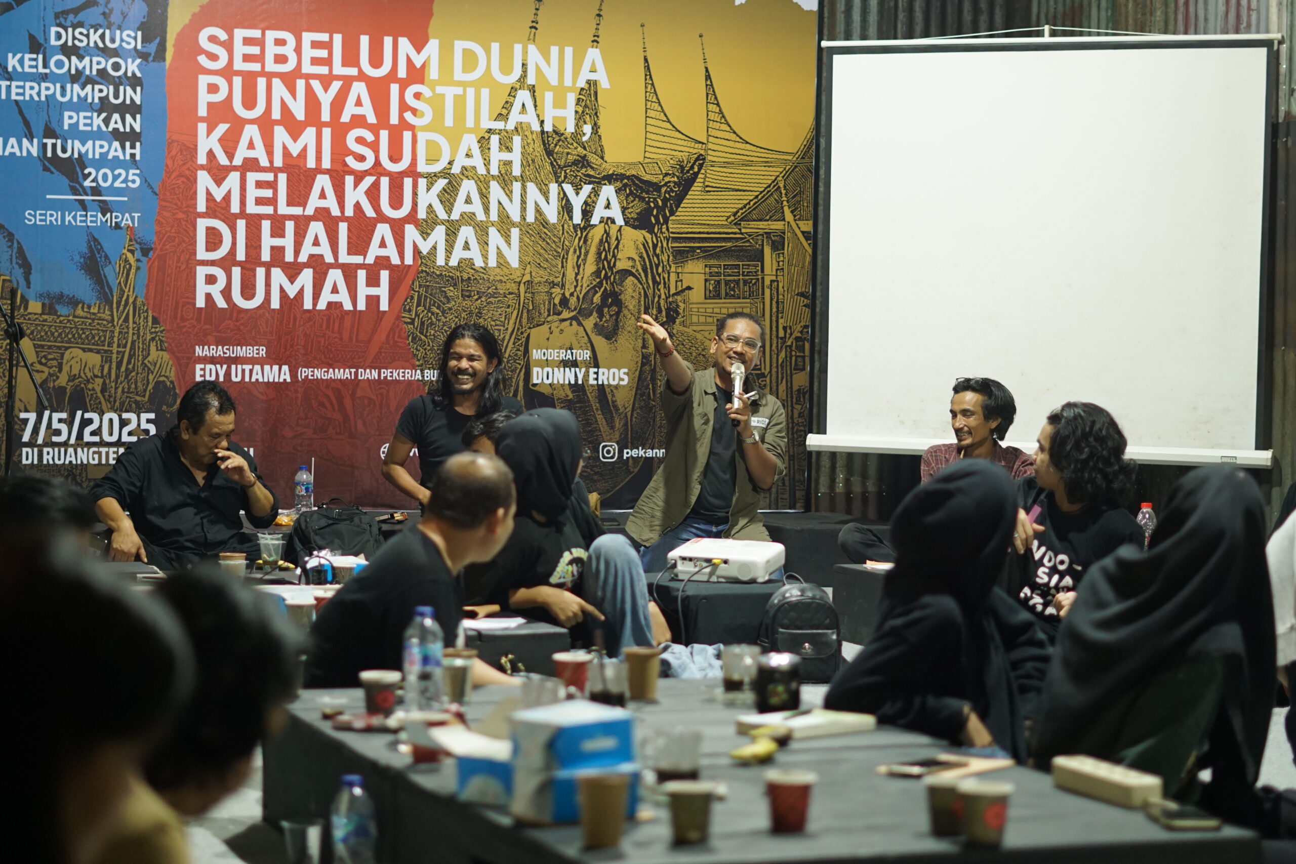 DISKUSI KELOMPOK TERPUMPUN PEKAN NAN TUMPAH SERI KEEMPAT USAI DIGELAR